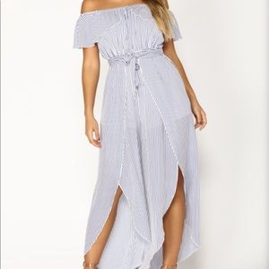 Fashion Nova Off-Shoudler Jumpsuit